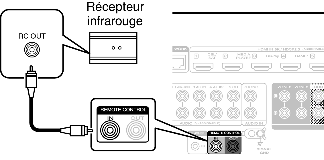 Conne REMOTE IN C40